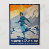 Chamonix - Mont Blanc Briefkaart (Voorkant)
