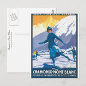 Chamonix-Mont Blanc Briefkaart (Voorkant / Achterkant)