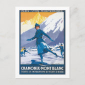 Chamonix Mont Blanc Briefkaart (Voorkant)