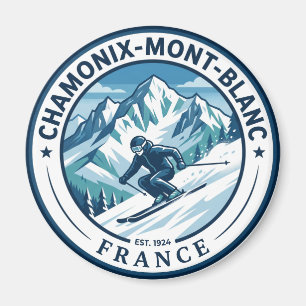 Chamonix-Mont-Blanc Frankrijk Magneet