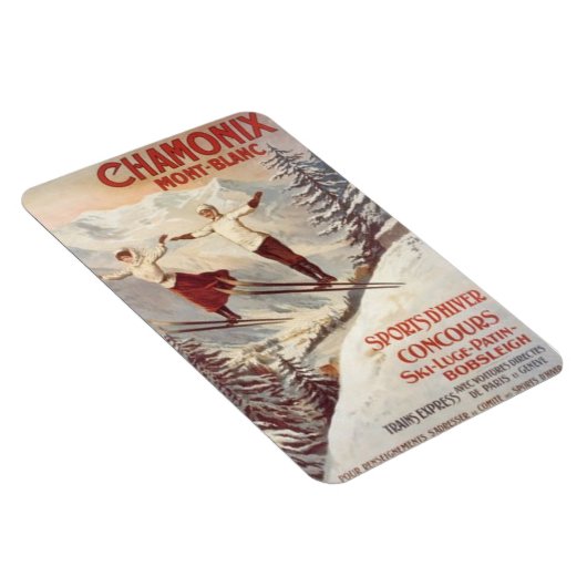  Chamonix, Mont-Blanc, Frankrijk - Magneet (Rechterzijde)