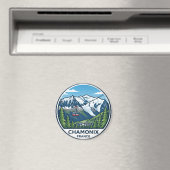 Chamonix Mont-Blanc Frankrijk Magneet (Insitu (Vaatwasser))