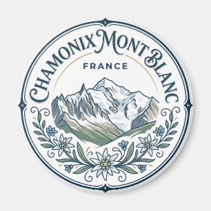 Chamonix-Mont-Blanc Frankrijk Magneet
