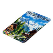 Chamonix-Mont-Blanc Frankrijk Magneet (Linkerzijde)