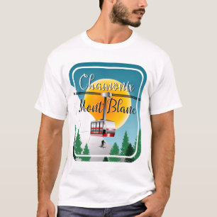 Chamonix Mont Blanc Frankrijk T-shirt