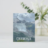 Chamonix, Mont Blanc, Franse Alpen, zomer Briefkaart (Staand voorkant)