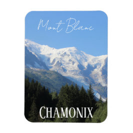 Chamonix, Mont Blanc, Franse Alpen, zomer Magneet