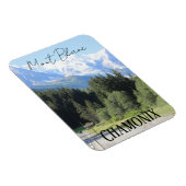 Chamonix, Mont Blanc, Franse Alpen, zomermagneet Magneet (Rechterzijde)