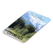 Chamonix, Mont Blanc, Franse Alpen, zomermagneet Magneet (Linkerzijde)
