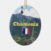 Chamonix - Mont Blanc Keramisch Ornament (Rechts)