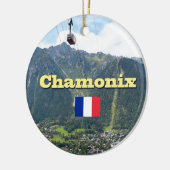 Chamonix - Mont Blanc Keramisch Ornament (Links)
