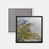 Chamonix, Mont Blanc, Le Brévent (Magnet) Magneet (Voorkant / Achterkant)