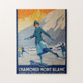 Chamonix - Mont Blanc Legpuzzel (Verticaal)
