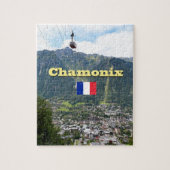 Chamonix - Mont Blanc Legpuzzel (Verticaal)