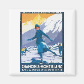 Chamonix Mont Blanc Magneet (Voorkant)