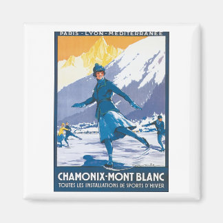 Chamonix Mont Blanc Magneet