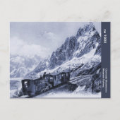  Chamonix Mont Blanc Mountain Railway Briefkaart (Voorkant)