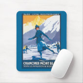Chamonix-Mont Blanc Muismat (Met muis)