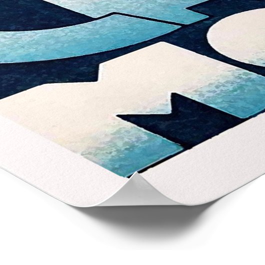 Chamonix Mont Blanc Poster (Hoek)