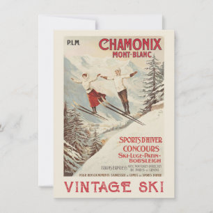 Chamonix Mont Blanc  Poster