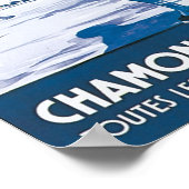 Chamonix Mont Blanc Poster (Hoek)