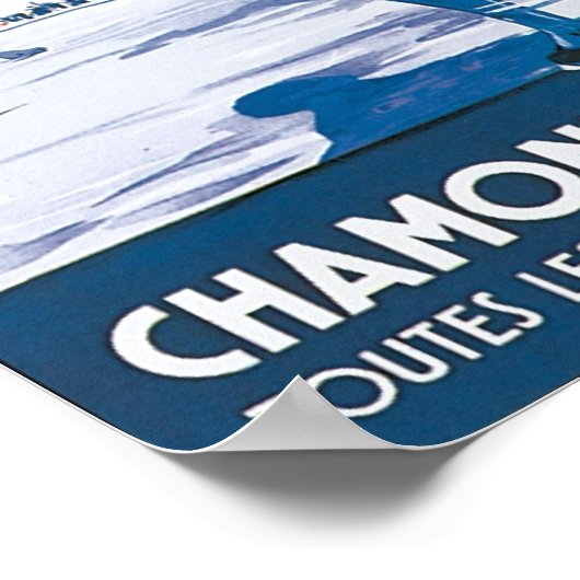 Chamonix Mont Blanc Poster (Hoek)