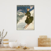 Chamonix Mont Blanc  Poster (Keuken)