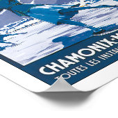 Chamonix-Mont Blanc Poster (Hoek)