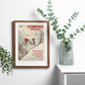 Chamonix Mont Blanc  Poster