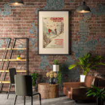 Chamonix Mont Blanc Poster