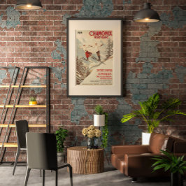 Chamonix Mont Blanc  Poster