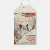 Chamonix Mont Blanc  Poster Cadeaulabel (Voorkant)