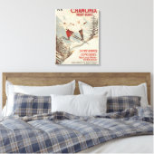 Chamonix Mont Blanc Poster Canvas Afdruk (Insitu (Slaapkamer))