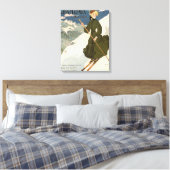 Chamonix Mont Blanc Poster Canvas Afdruk (Insitu (Slaapkamer))