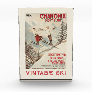 Chamonix Mont Blanc  Poster Fotoblokken
