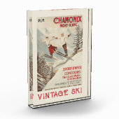 Chamonix Mont Blanc  Poster Fotoblokken (Links)