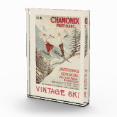 Chamonix Mont Blanc  Poster Fotoblokken (Rechts)