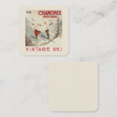 Chamonix Mont Blanc  Poster Informatiekaartje (Voorkant / Achterkant)