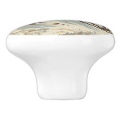 Chamonix Mont Blanc Poster Keramische Knop (Zijkant)