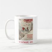 Chamonix Mont Blanc  Poster Koffiemok (Links)