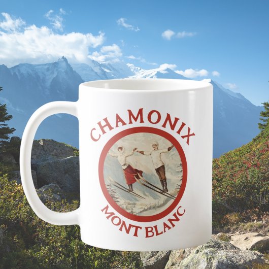Chamonix Mont Blanc  Poster Koffiemok