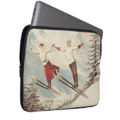 Chamonix Mont Blanc Poster Laptop Sleeve (Voorkant Rechts)