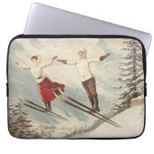 Chamonix Mont Blanc  Poster Laptop Sleeve (Voorkant)