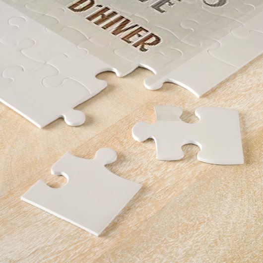 Chamonix Mont Blanc  Poster Legpuzzel (Zijkant)