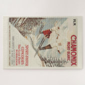 Chamonix Mont Blanc  Poster Legpuzzel (Horizontaal)