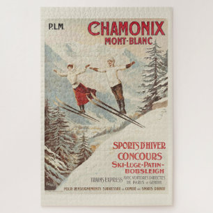 Chamonix Mont Blanc  Poster Legpuzzel