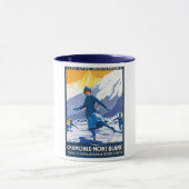  Chamonix - Mont Blanc-Poster Mok (Midden)