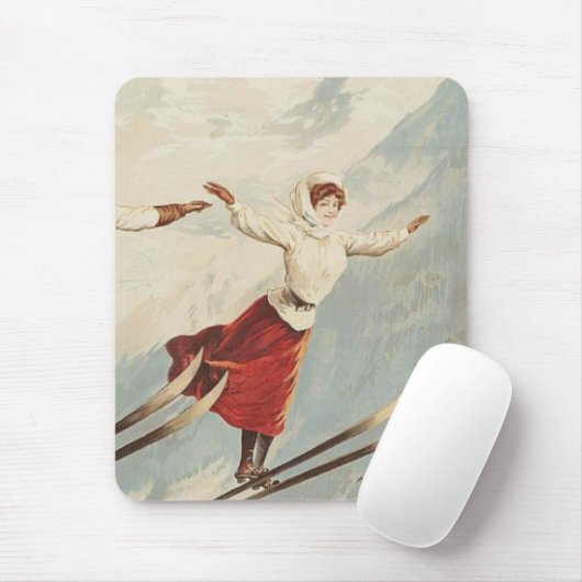 Chamonix Mont Blanc Poster Muismat (Met muis)