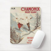 Chamonix Mont Blanc  Poster Muismat (Met muis)