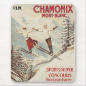 Chamonix Mont Blanc  Poster Muismat (Voorkant)